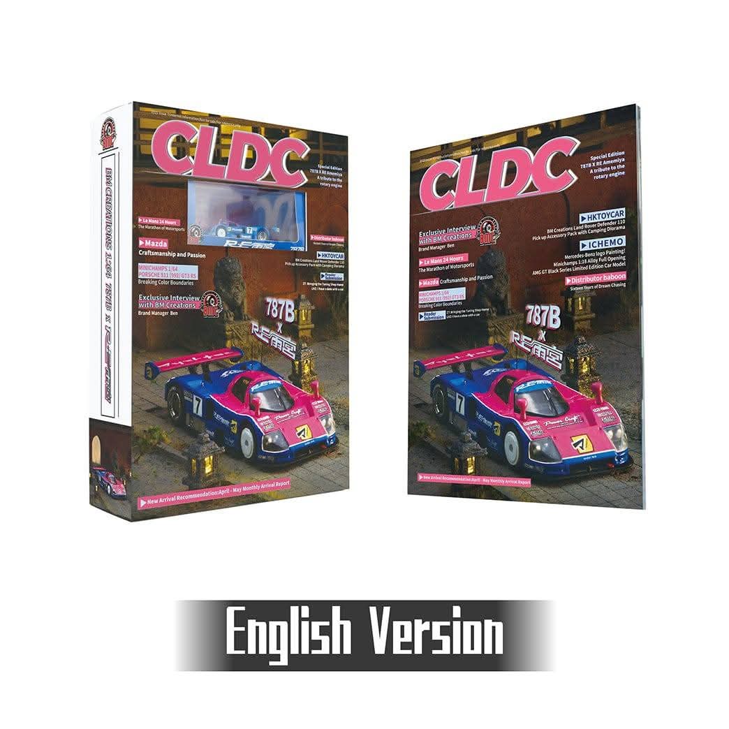 [ETA:  Sep 2025 ] CLDC x BM Creations 1/64 Mazda 767b  - 2025 Beijing HEC Event Car - English Version with Book