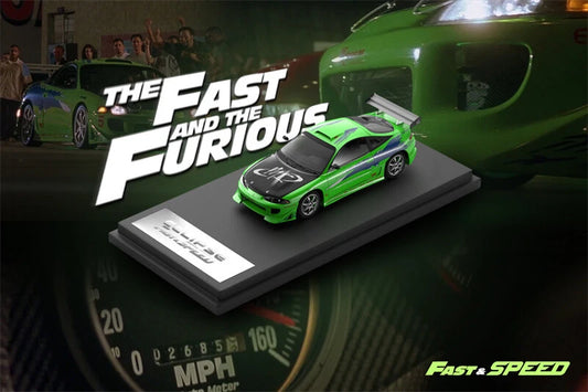 Fast Speed 1/64 Eclipse D30 Robocar Modified - FnF Green Livery