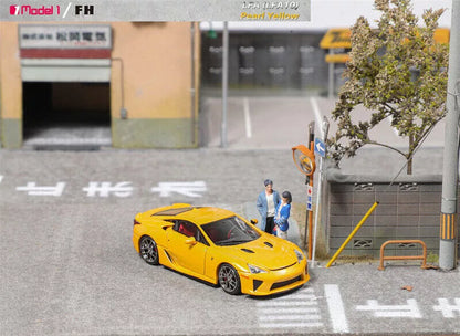 Focal Horizon x Model1 One 1/64 Lexus LFA Pearl Yelow