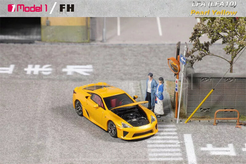 Focal Horizon x Model1 One 1/64 Lexus LFA Pearl Yelow