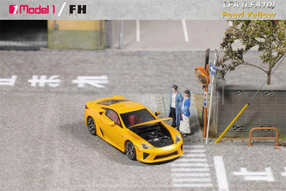 Focal Horizon x Model1 One 1/64 Lexus LFA Pearl Yelow