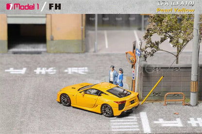 Focal Horizon x Model1 One 1/64 Lexus LFA Pearl Yelow