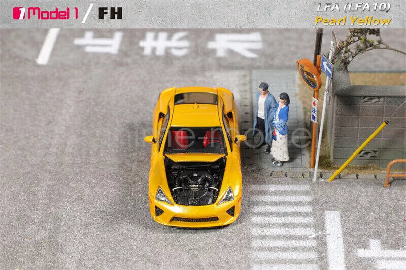 Focal Horizon x Model1 One 1/64 Lexus LFA Pearl Yelow