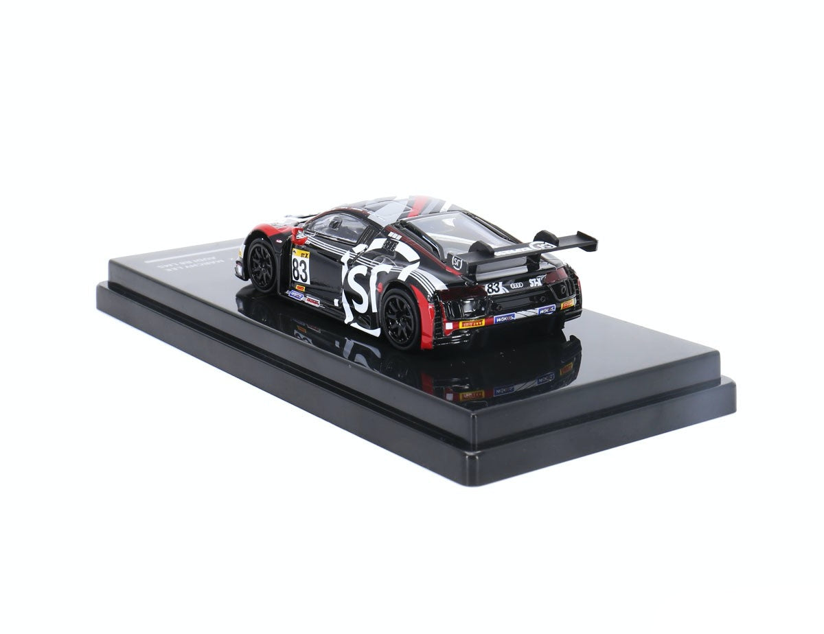 Inno64 x PopRace 1:64 Audi R8 LMS SF Express 2020 W/ Clear Case and Base Plate