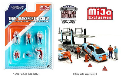 American Diorama 1:64 MiJo Exclusives Figures Team Transporter Crew Limited Edition 4,800 pieces