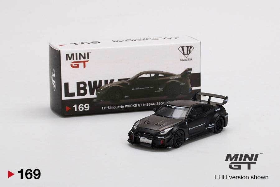 Mini GT LB-Silhouette WORKS GT NISSAN 35GT-RR Ver.1 Matte Black (China Exclusive)