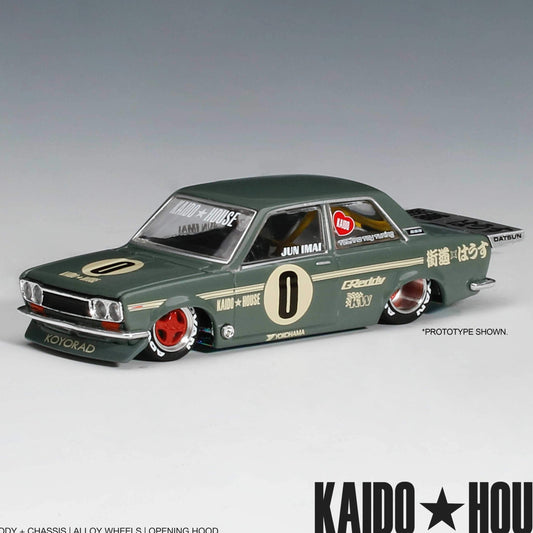 MINI GT 1/64 Kaido★House Datsun 510 Pro Street OG Green