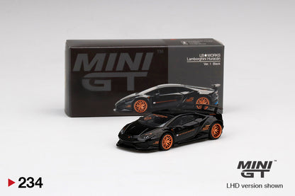 Mini GT 1:64 LBWorks Lamborghini Huracan Ver 1 Black