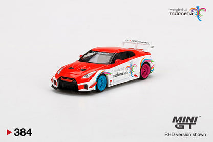 Mini GT 1/64 LB-Silhouette WORKS GT NISSAN 35GT-RR Ver.1 Wonderful Indonesia [Indonesia Exclusive]