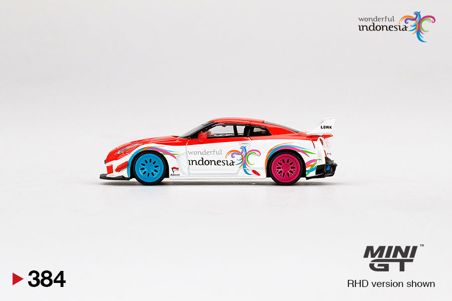 昴*様 MINI GT 191L 209L 35GT-RR レッド ホワイト L Mini GT 1/64 LB-Silhouette WORKS GT NISSAN 35GT-RR Ver.1