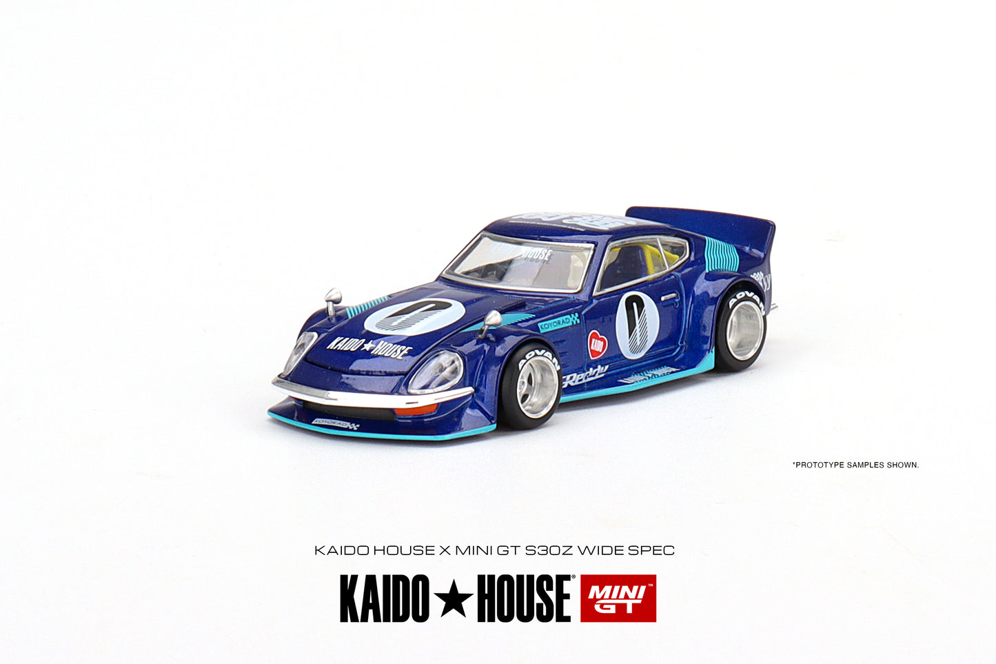 MINI GT 1/64 Kaido★House Datsun Fairlady Z Blue