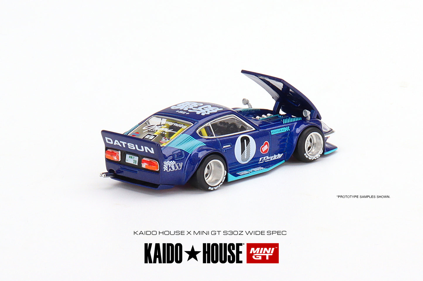 MINI GT 1/64 Kaido★House Datsun Fairlady Z Blue