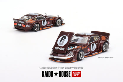 MINI GT 1/64 Kaido★House Datsun Fairlady Z Dark Red