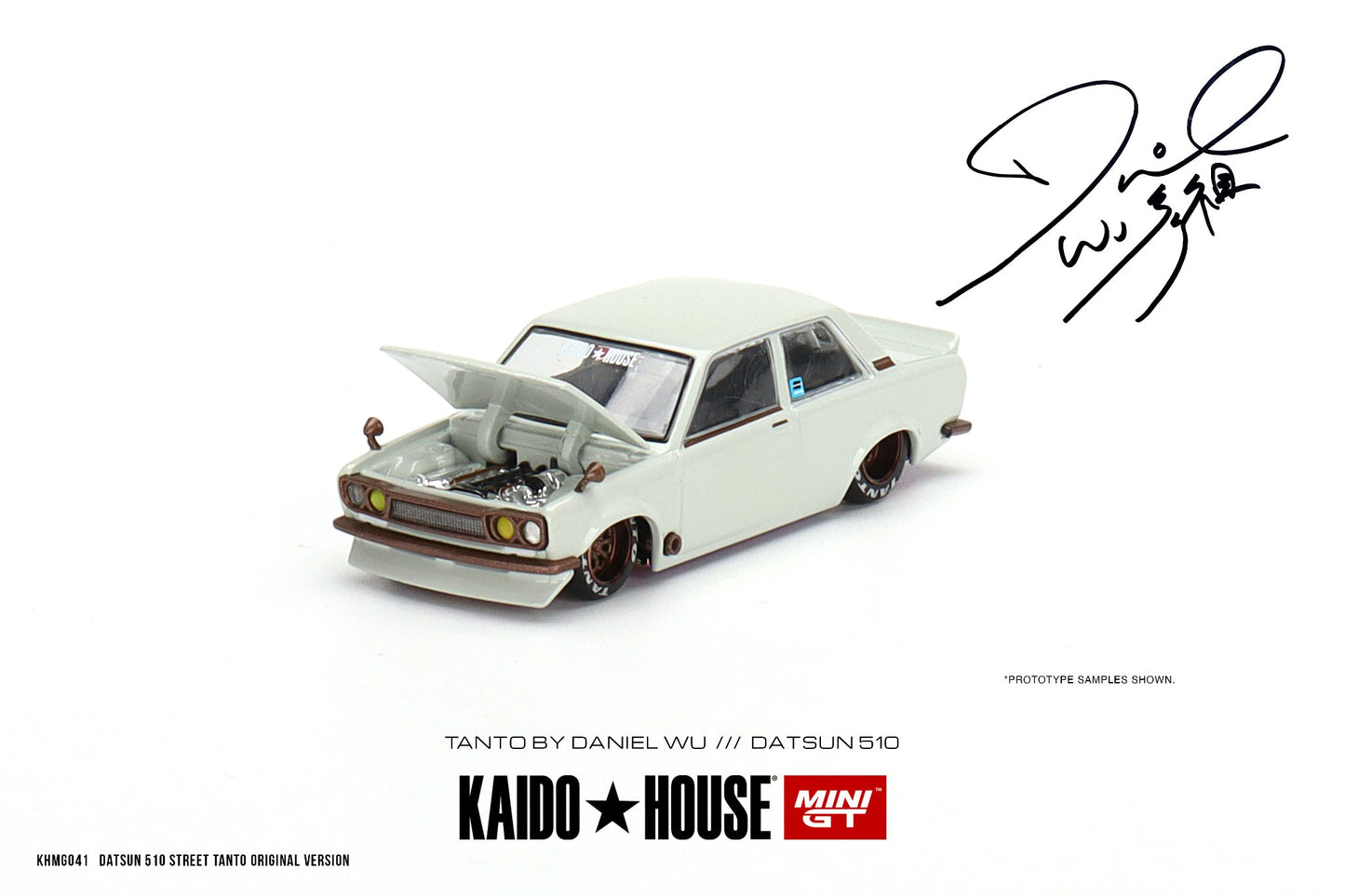 MINI GT 1/64 Kaido★House Datsun 510 Pro Street Tanto V1 (Daniel Wu Collaboration Model)