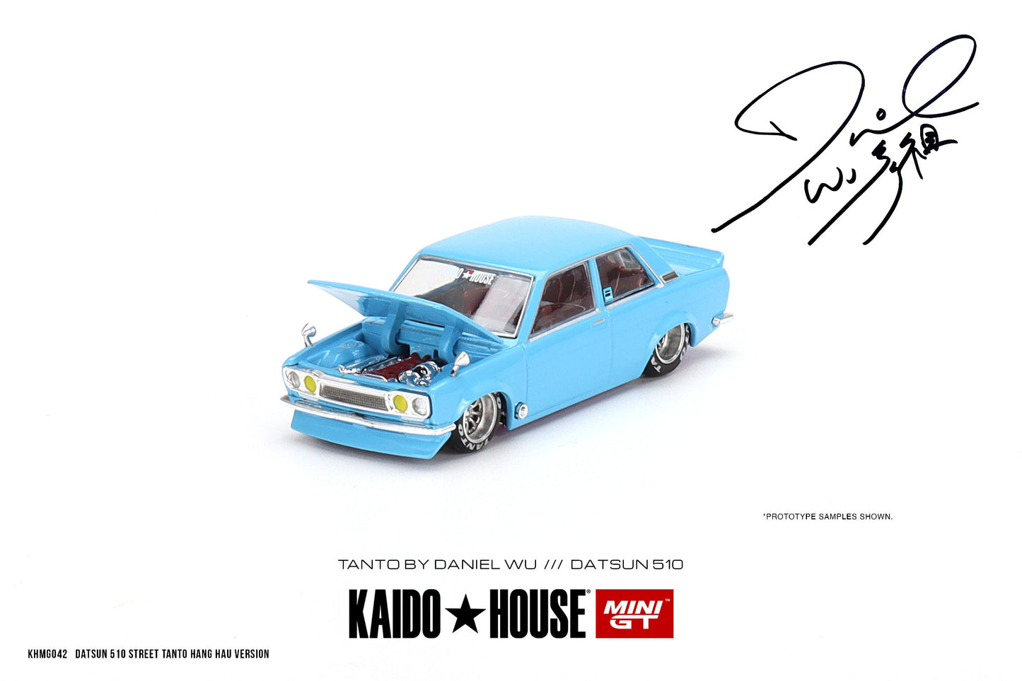 MINI GT 1/64 Kaido★House Datsun 510 Pro Street Tanto V2 (Daniel Wu Collaboration Model)