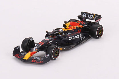 [ETA:  August 2023 ] Mini GT 1/64 F1 Oracle Red Bull Racing RB18 #11 Sergio Pérez 2022 Abu Dhabi Grand Prix 3rd Place