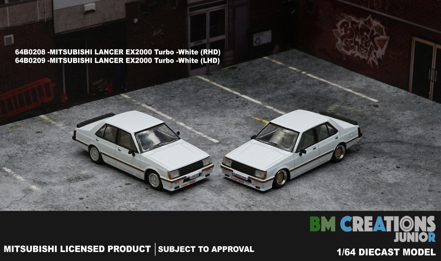 BM Creations 1/64  Mitsubishi EX2000 -White (RHD)