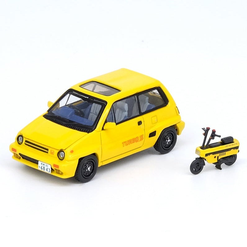 Inno64 1:64 HONDA CITY TURBO II Yellow