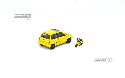 Inno64 1:64 HONDA CITY TURBO II Yellow