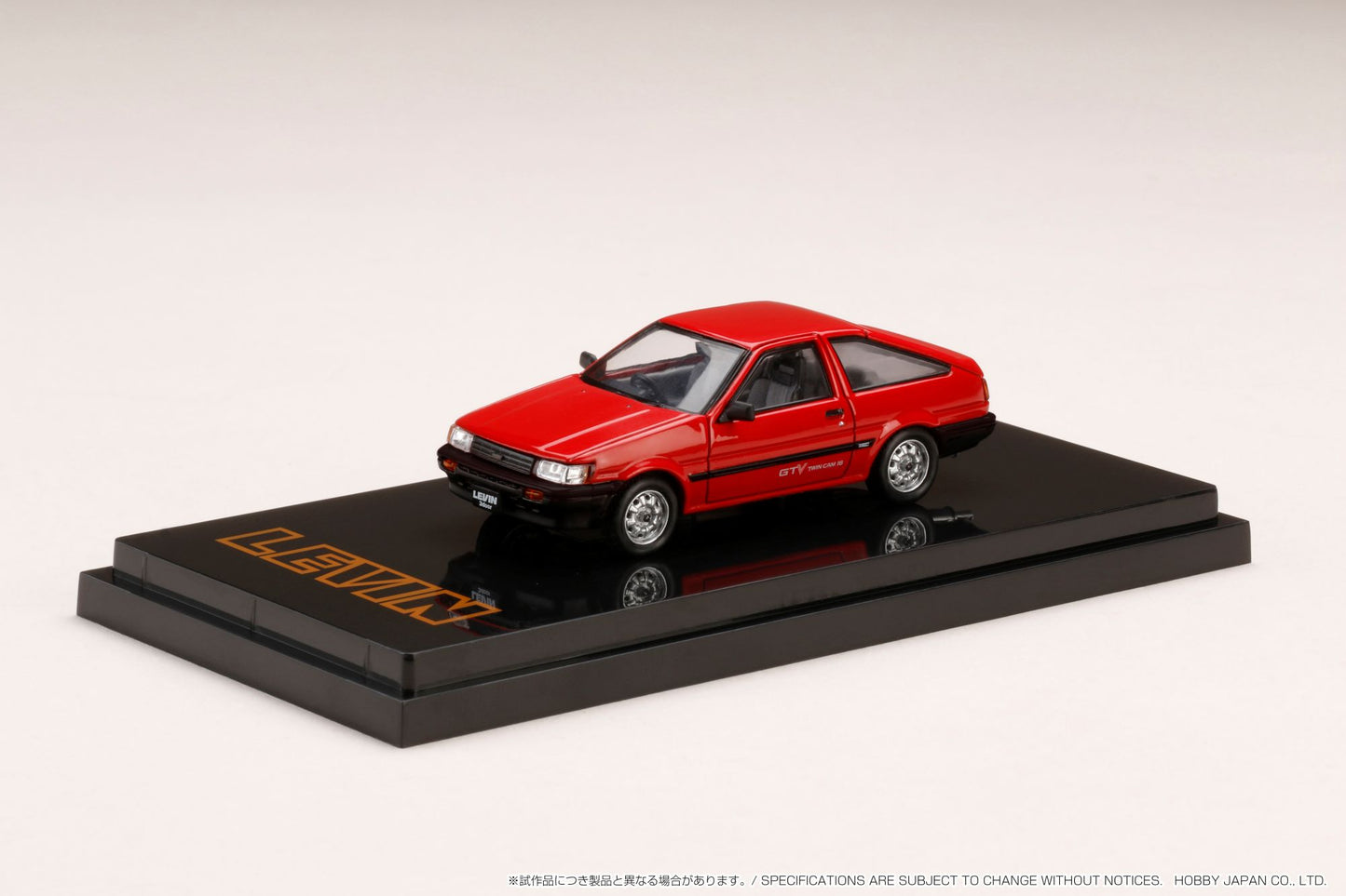 Hobby Japan 1/64 Toyota COROLLA LEVIN  AE86 3 DOOR GTV 1983