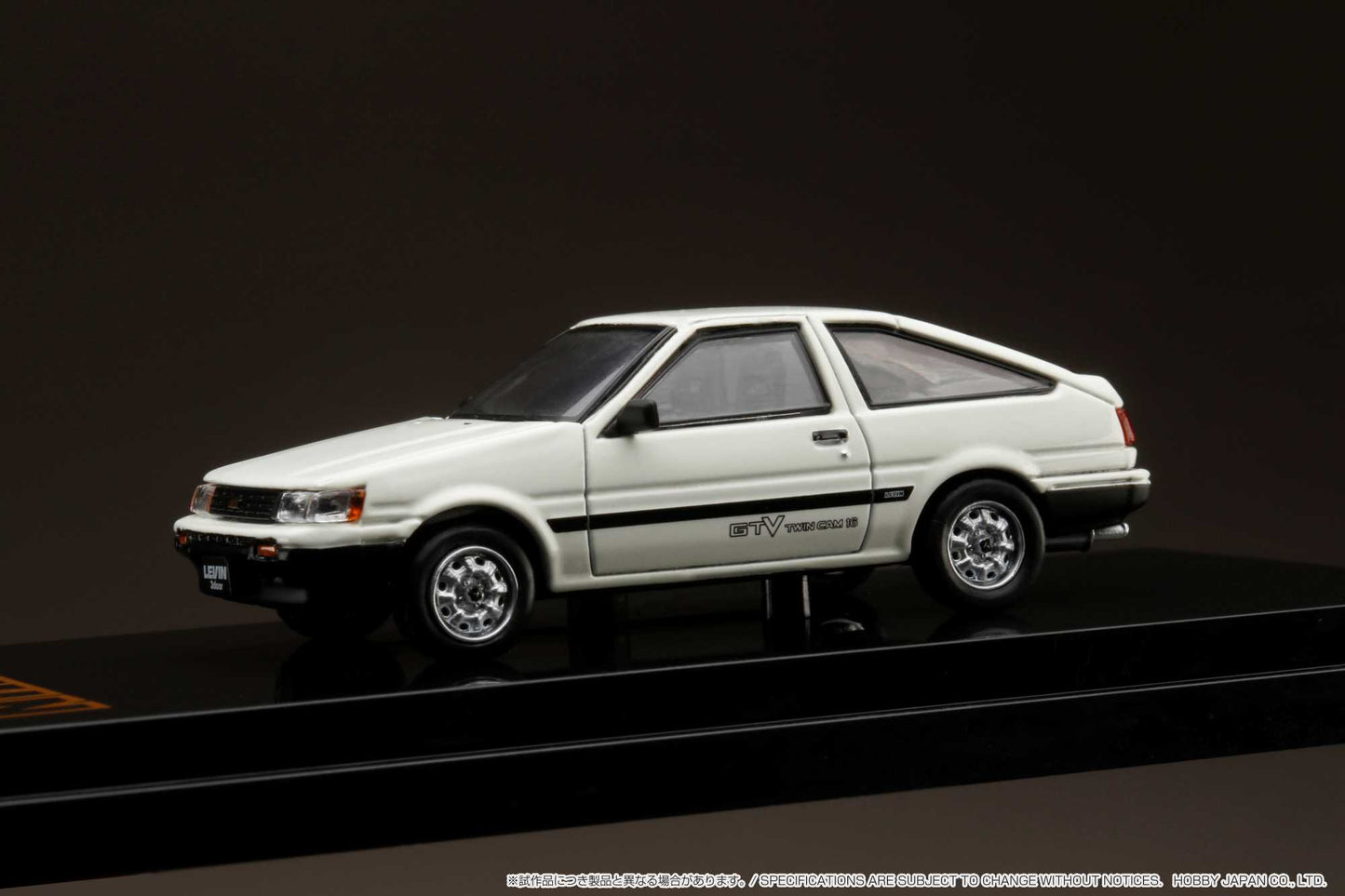 Hobby Japan 1/64 Toyota COROLLA LEVIN  AE86 3 DOOR GTV 1983