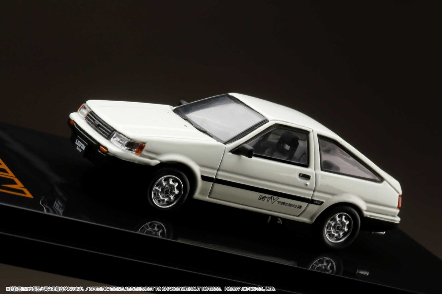 Hobby Japan 1/64 Toyota COROLLA LEVIN  AE86 3 DOOR GTV 1983