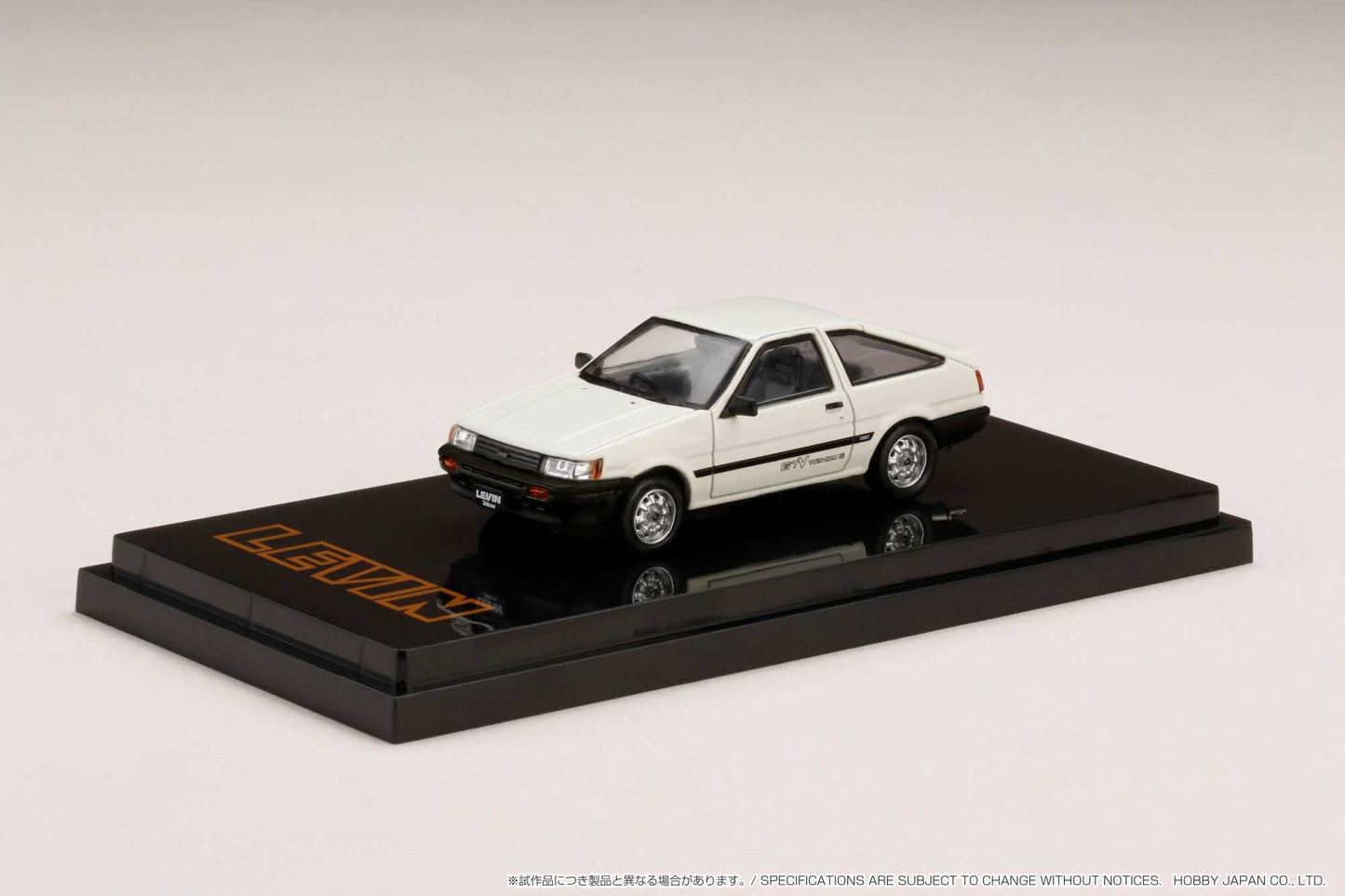 Hobby Japan 1/64 Toyota COROLLA LEVIN  AE86 3 DOOR GTV 1983