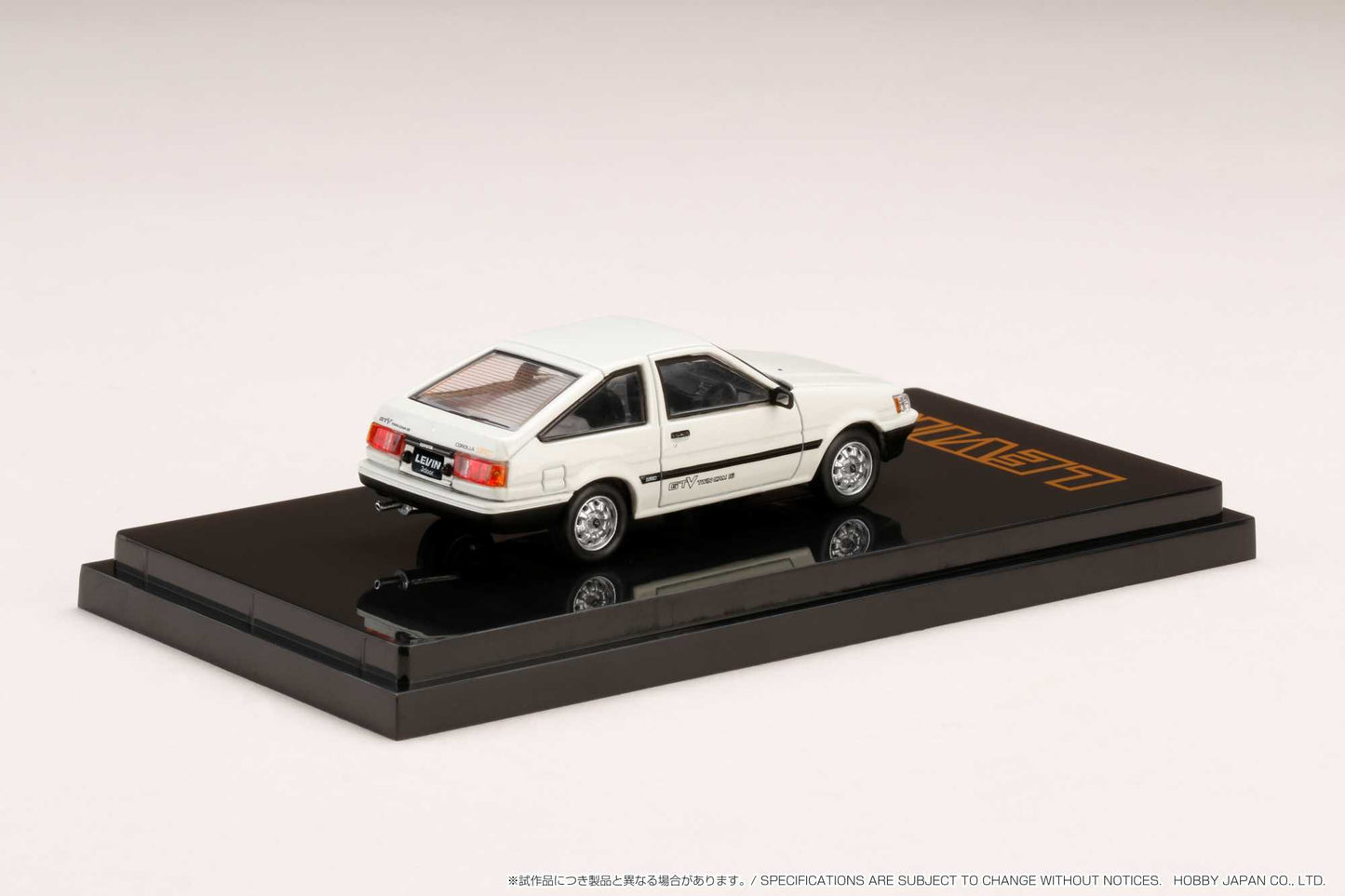 Hobby Japan 1/64 Toyota COROLLA LEVIN  AE86 3 DOOR GTV 1983