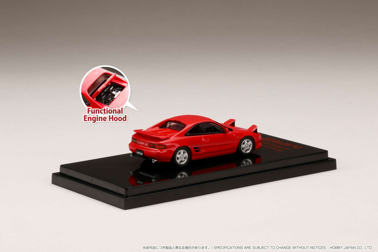 Hobby Japan 1/64 Toyota MR2 (SW20) GT-S 1996 (Open Headlights)