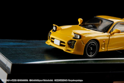 HJ 1/64 Mazda RX-7 (FD3S) Project D / Keisuke Takahashi (INITIAL D - Diorama Set)