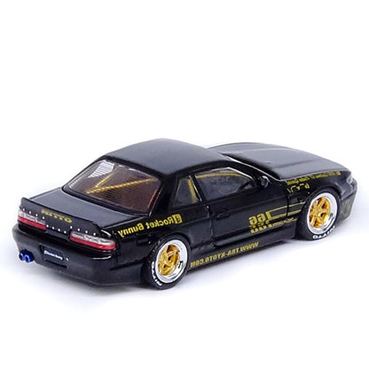 Inno64 1:64 NISSAN SILVIA S13 PANDEM ROCKET BUNNY Black