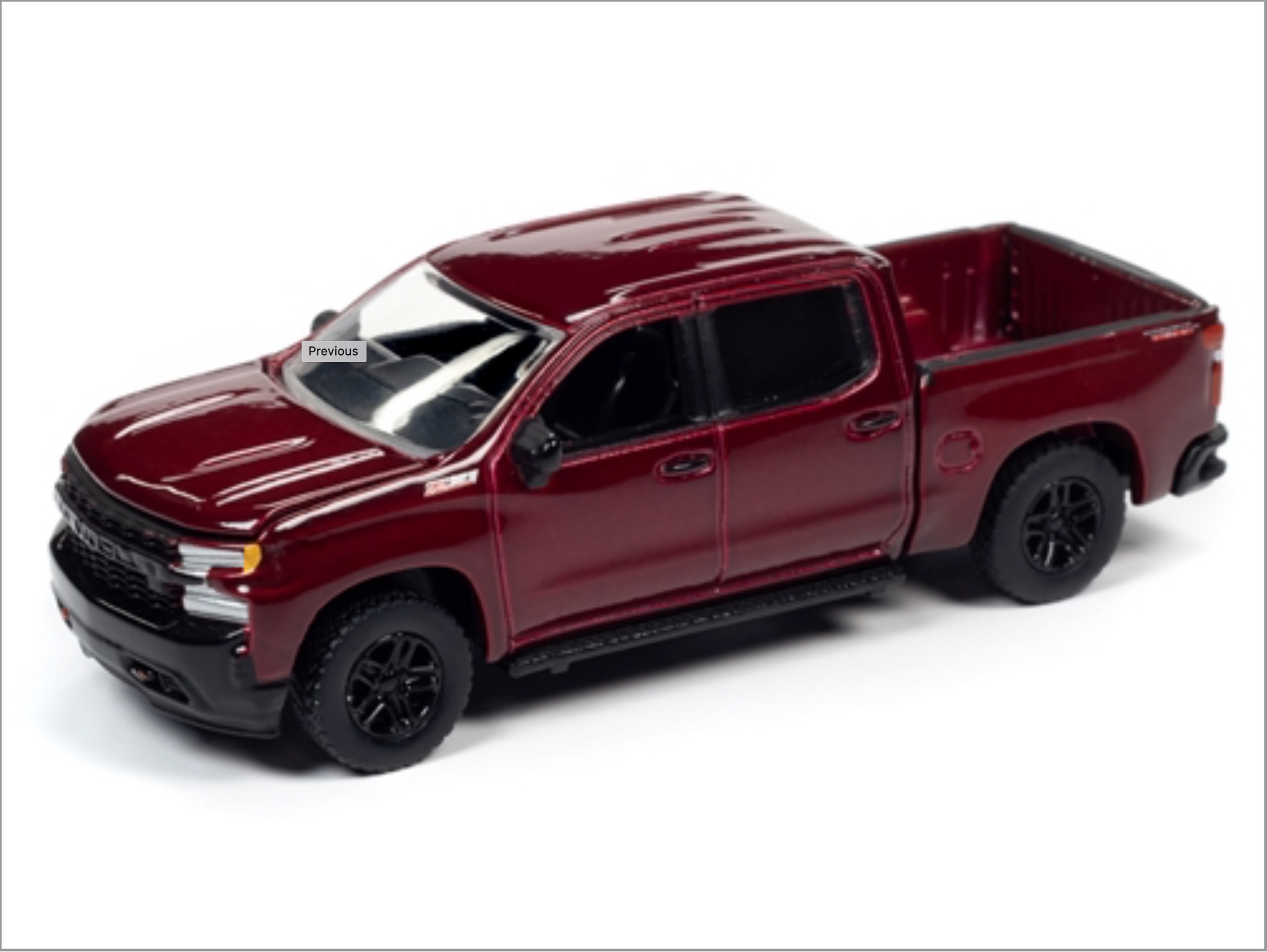 Auto World 1 64 Premium 2019 Chevy Silverado Custom Trailboss