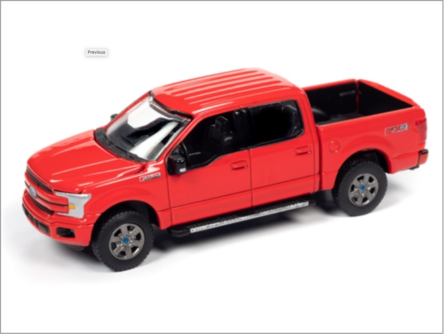 Auto World 1:64 Premium 2018 Ford F-150 (Race Red)