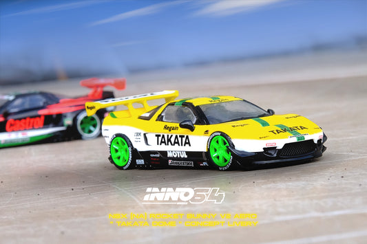 Inno64 1/64 NSX (NA1) ROCKET BUNNY V2 AERO "TAKATA DOME" Concept Livery