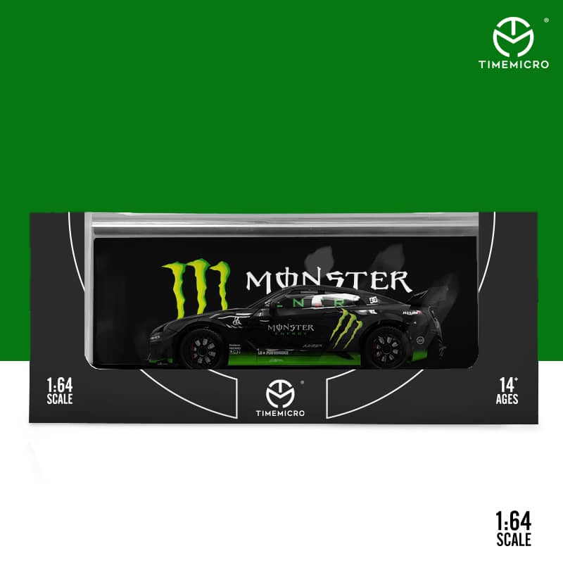 Time Micro 1/64 R35 GTR LB, 3.0 Silhouette 35GT-RR - Monster