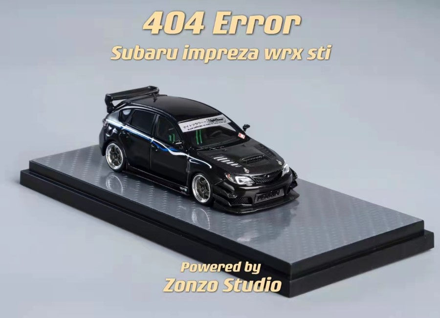404 Error Impreza WRX STI GRB Brilliant Black