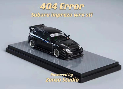 404 Error Impreza WRX STI GRB Brilliant Black