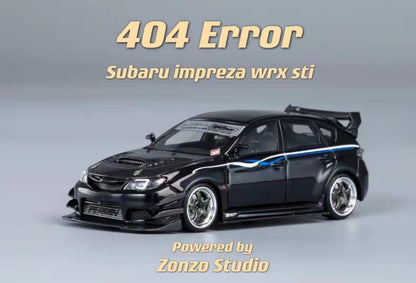404 Error Impreza WRX STI GRB Brilliant Black