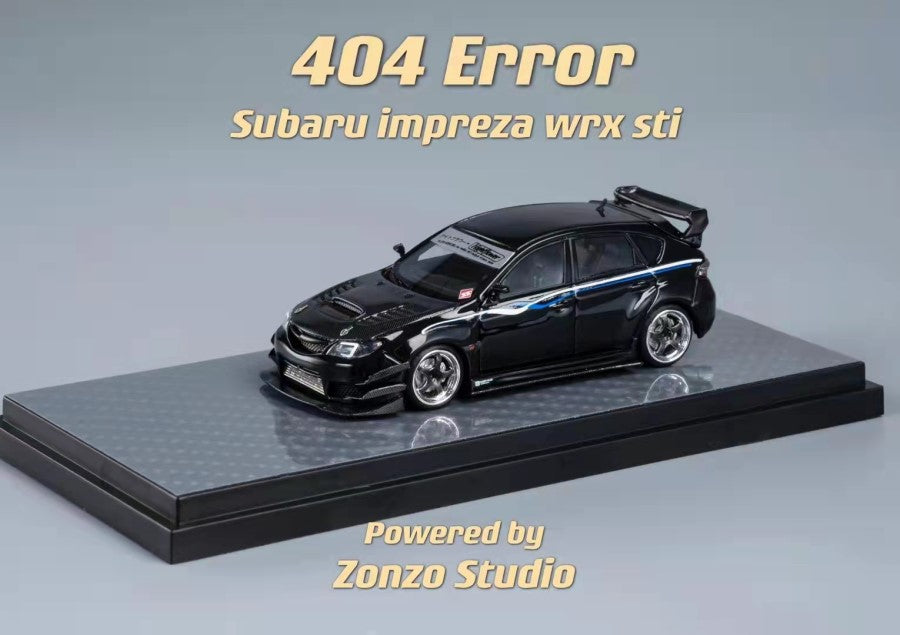 404 Error Impreza WRX STI GRB Brilliant Black