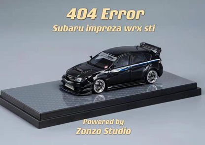 404 Error Impreza WRX STI GRB Brilliant Black