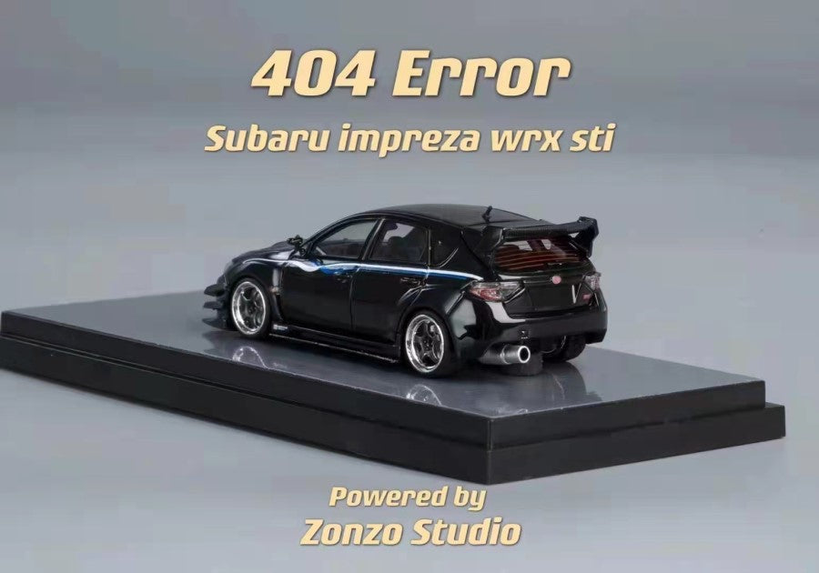 404 Error Impreza WRX STI GRB Brilliant Black