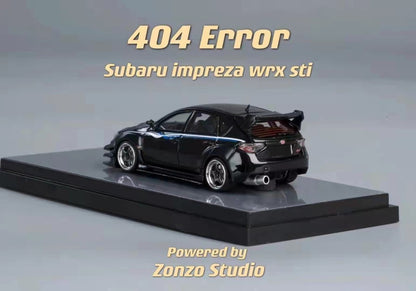 404 Error Impreza WRX STI GRB Brilliant Black