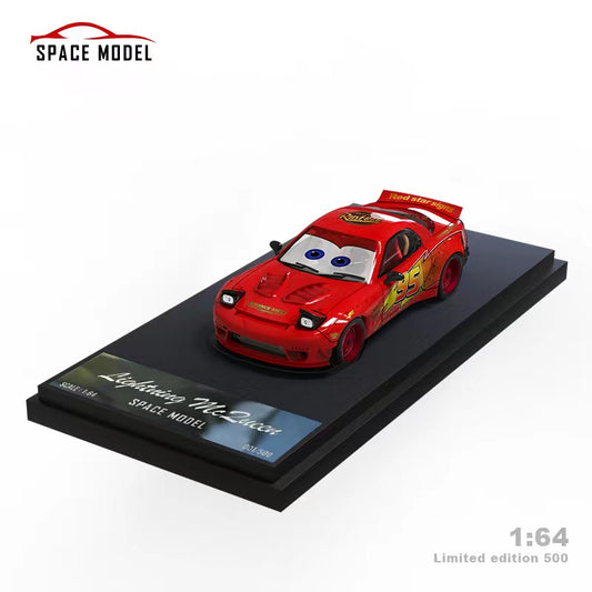 Space Model RX-7 FD3S Pandem Rocket Bunny Red