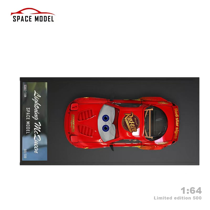 Space Model RX-7 FD3S Pandem Rocket Bunny Red