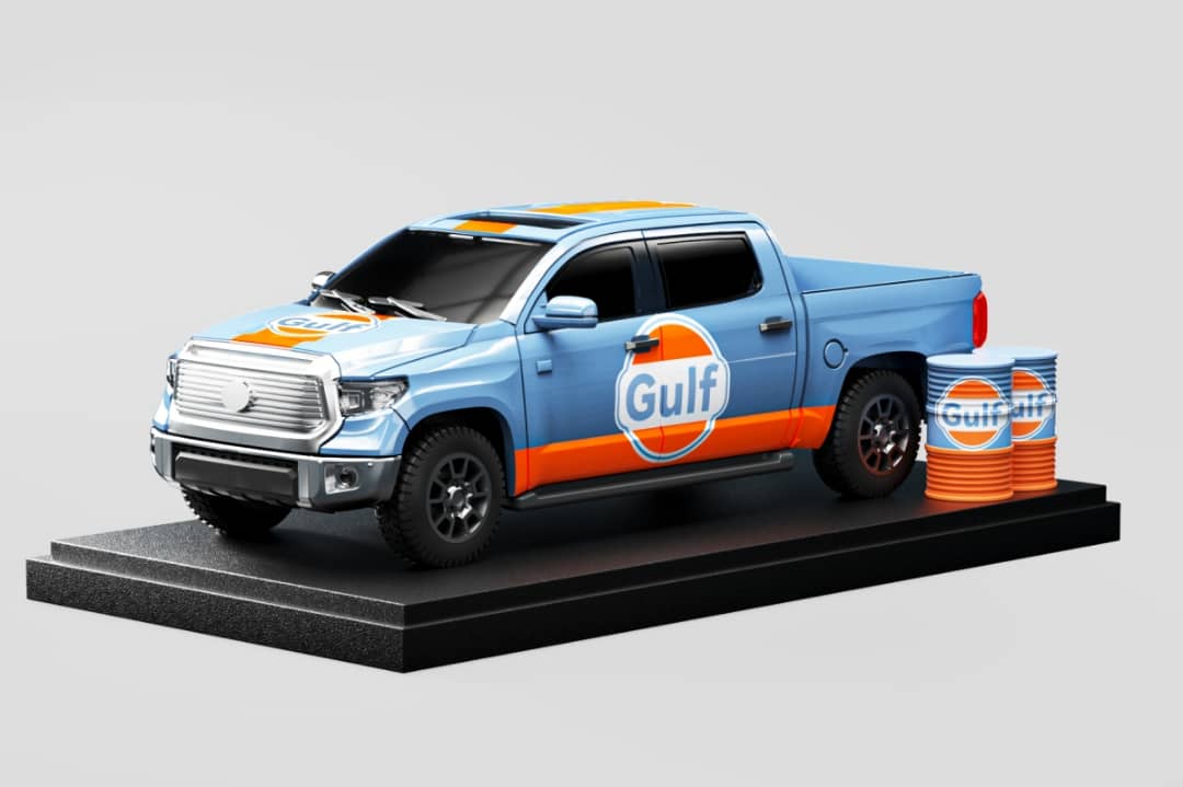 Super Model 1:64 Tundra III (Openable Tail-Door) - Gulf