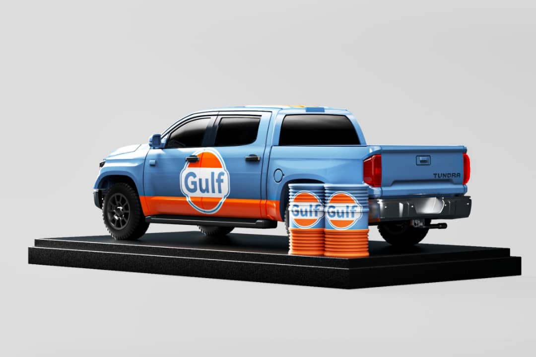 Super Model 1:64 Tundra III (Openable Tail-Door) - Gulf