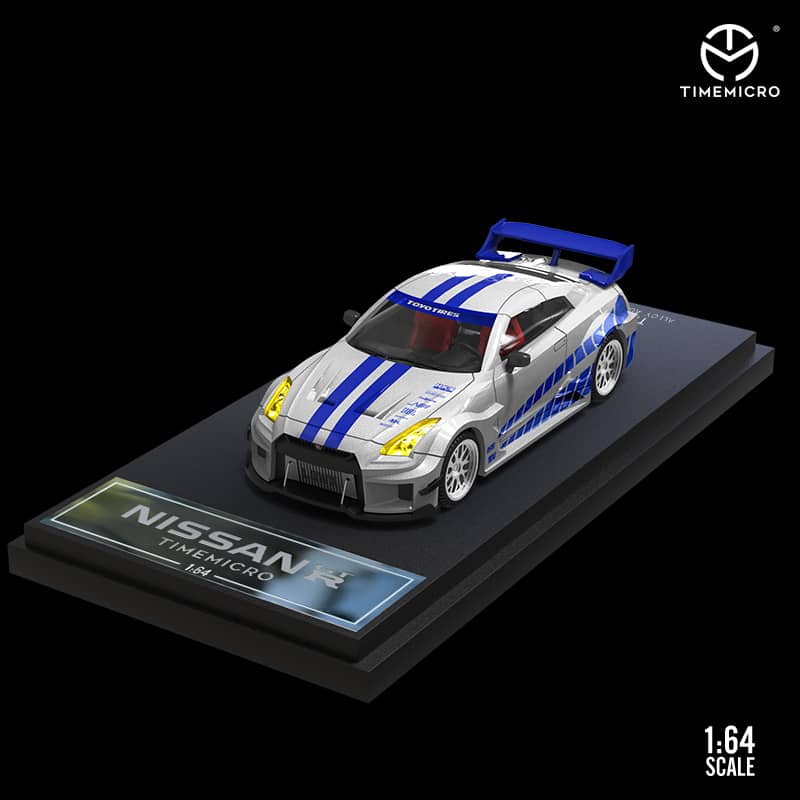 Time Micro 1/64 Fast and Furious GTR R35