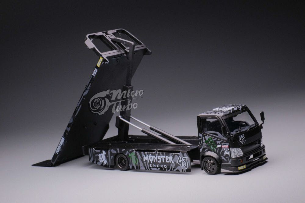 Microturbo 1:64 300 Series II - Custom "Ken Block"  Tow Truck Monster 43# Livery