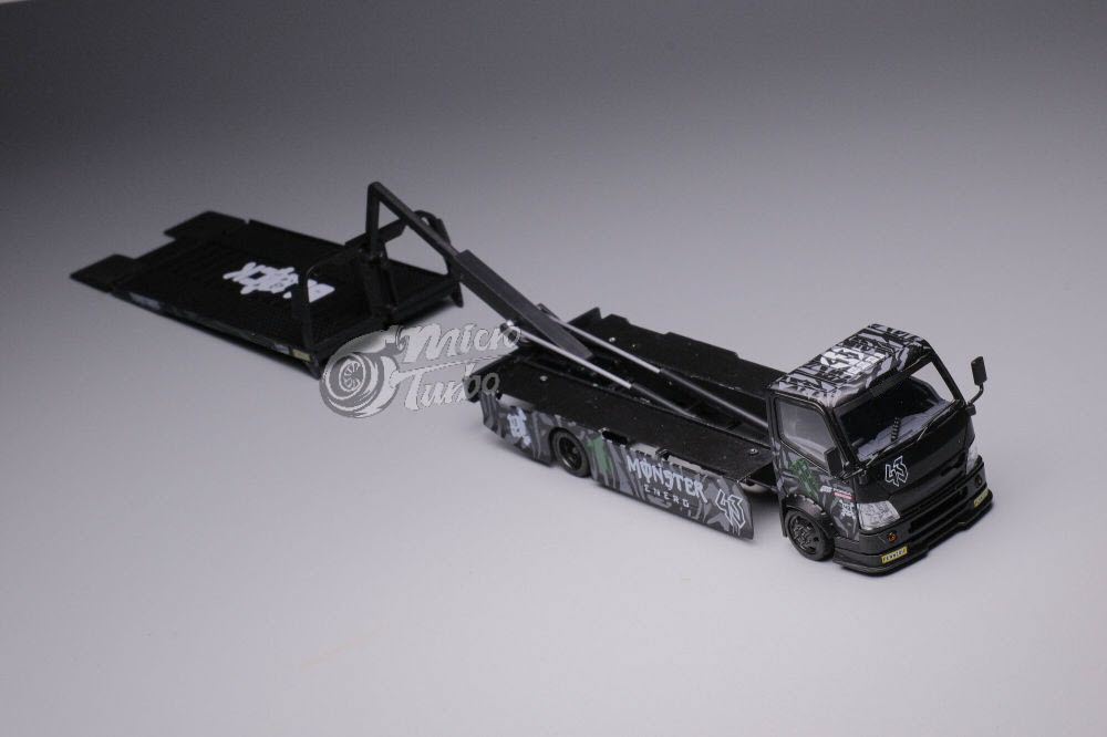 Microturbo 1:64 300 Series II - Custom "Ken Block"  Tow Truck Monster 43# Livery