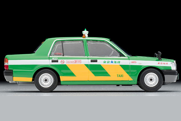 Tomica Limited Vintage 1/64 LV-N218a TOYOTA CROWN COMFORT Tokyo Musen Taxi Green